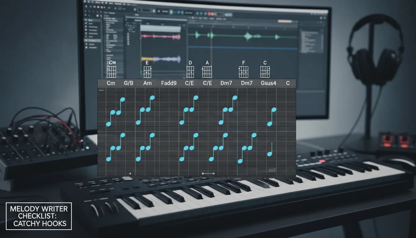 Melody Writer Checklist: 10 Steps to Catchy Hooks